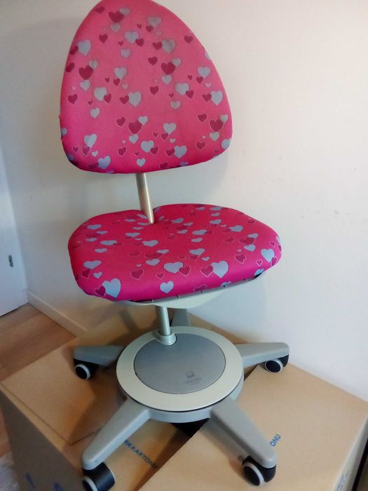 Ergonomiczne krzesło biurkowe/rośnie z dzieckiem – Moll Maximo Forte (2 sztuki)