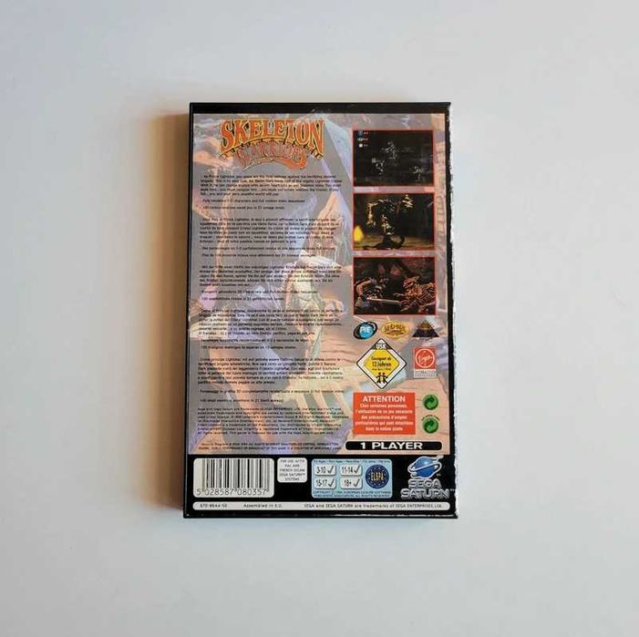 Skeleton Warriors Sega Saturn [muito bom estado]