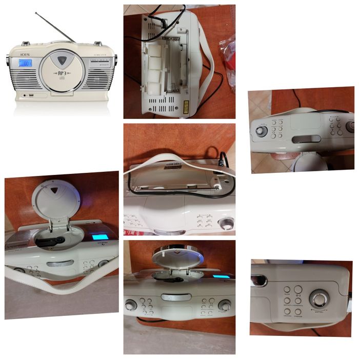 Radioodtwarzacz Auna retro  MP3/CD/USB