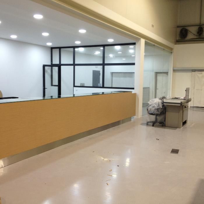 Balcão Recepção curvo reto várias cores e medidas material qualidade