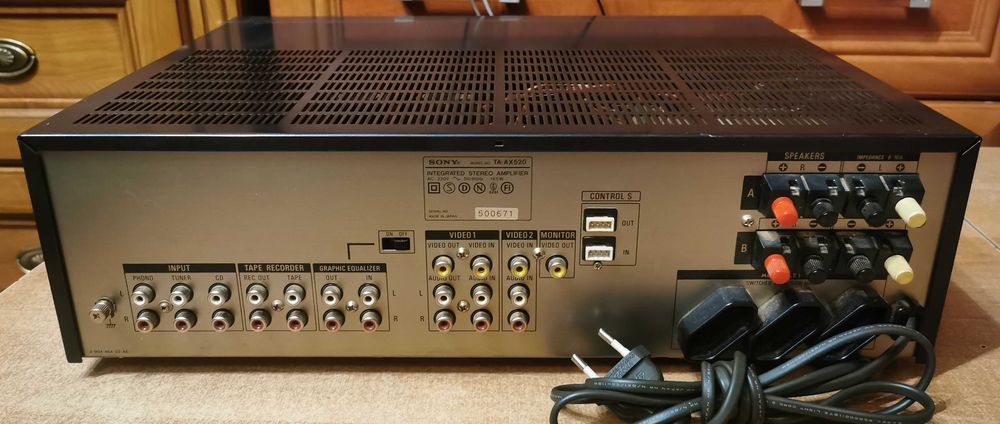 Wzmacniacz stereo SONY TA-AX520