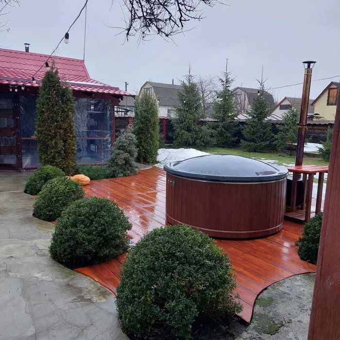 Чан. Джакузі. Офуро. Спа комплекс від виробника. Карпатський чан. Баня