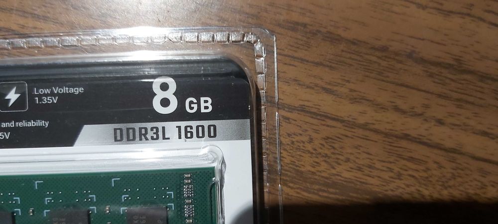 Memória RAM DDR3 16GB (2x 8GB) 1600MHz – Completamente Nova / Nunca Usada