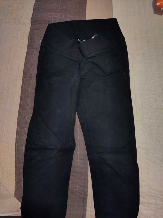 Spodnie ciążowe H&M czarne r.36