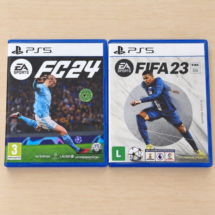 EA Sports FC 24 + FIFA 23 para PS5 - juntos ou separados