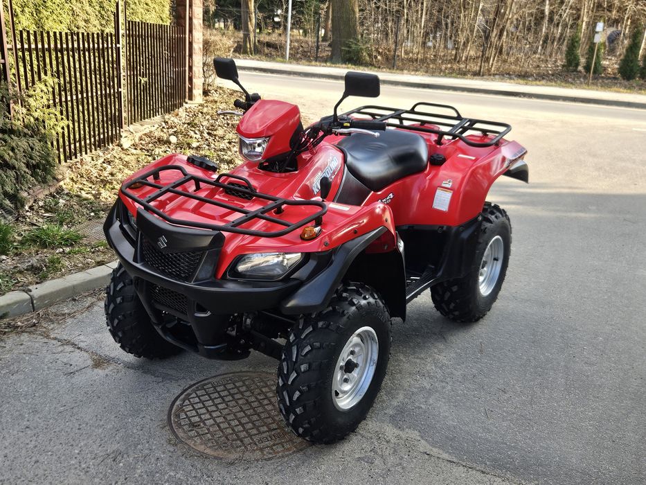 Suzuki kingquad 700 King quad  LTA700  Dokumenty Zadbany Quad przeprawowy