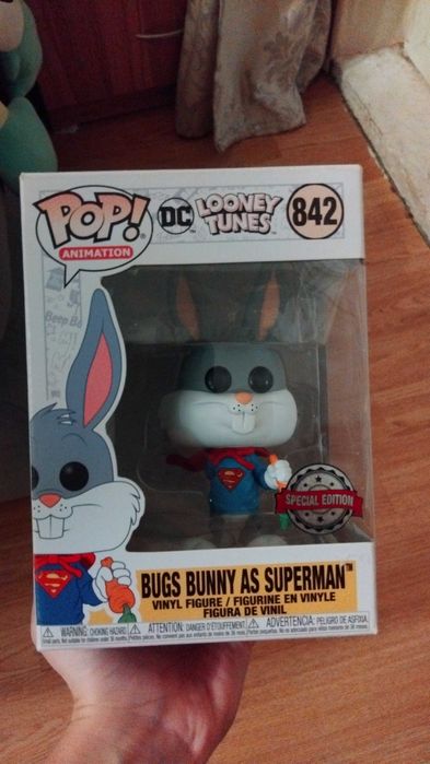 Funko Pop Bugs Bunny супермен колекційна 80 років
