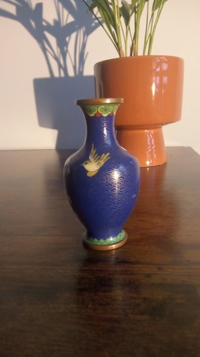 Wazonik Cloisonne