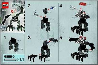 LEGO Bionicle zestaw 7217 - NOWY / UNIKAT