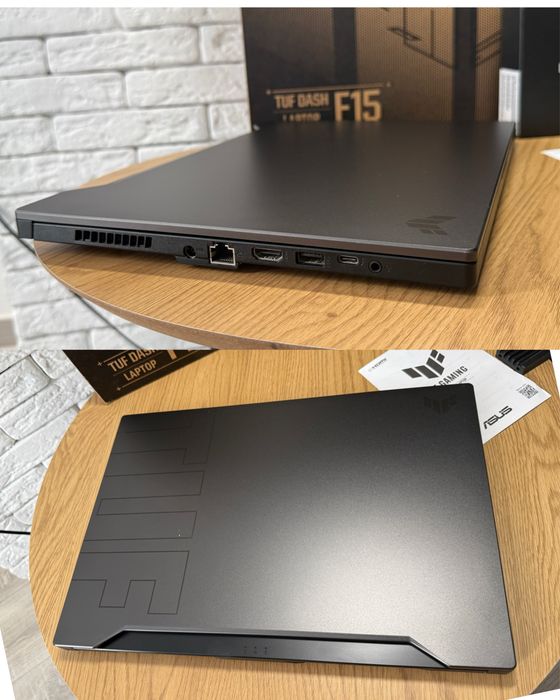 Asus DASH F15/RTX3060-6GB/2025/DD4/Пишіть перед замовленням!! (Б/у)