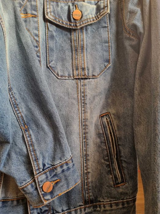 Стильна джинсова куртка унісекс S.S.D Jeans, M-L/46-50 - продаю до 30.09