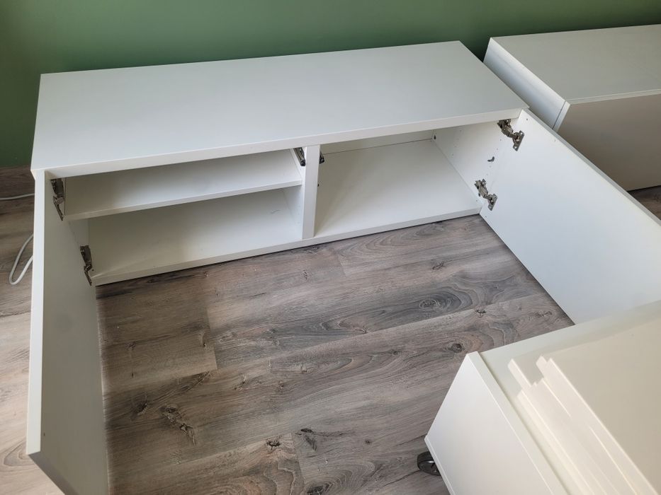 2 szafki RTV IKEA BESTA 120x42x38