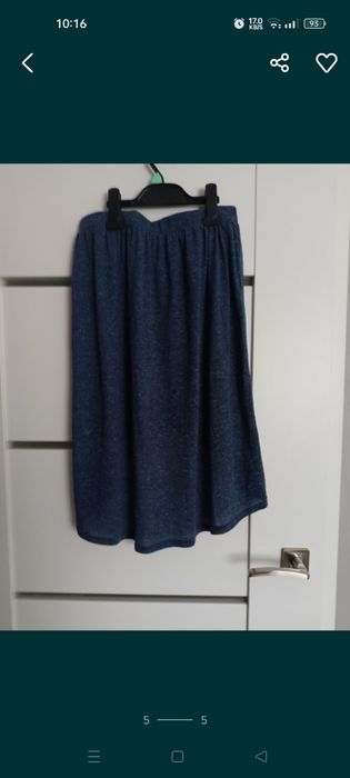 Granatowa spódnica cropp