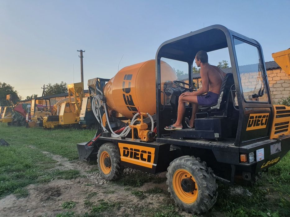 Бетонозмішувач миксер Dieci