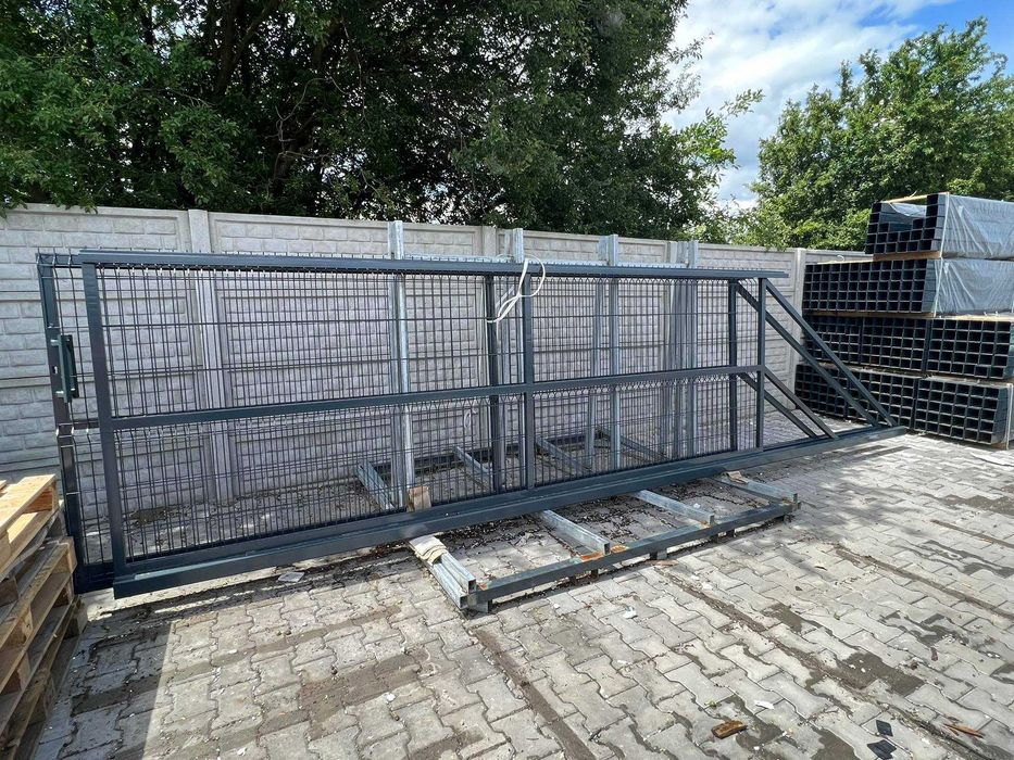 NAjtańsze ogrodzenia PANEL + Słupek + obejma + transport! Cała Polska