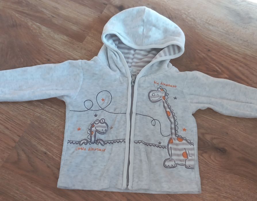 Bluza niemowlęca szara 3-6 miesięcy