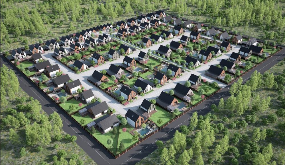 Котеджі 95кв.м, 110кв.м та 130кв.м