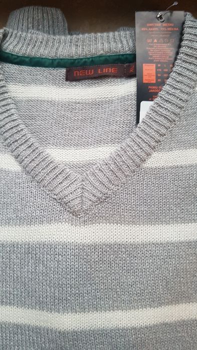 Sweter męski, nowy
