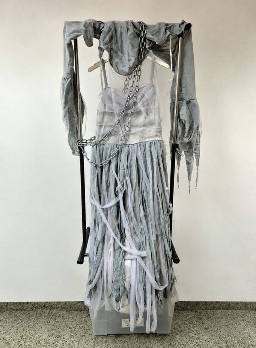 Nowy! Strój Ducha kobieta duch dama 38 M halloween
