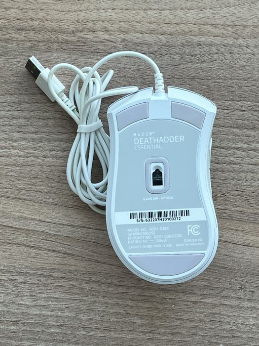 Ігрова мишка  Razer DeathAdder Essential (біла)