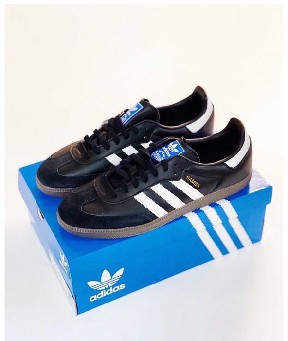 czarne adidas SAMBA buty dla pary oryginalne sneakersy R.41