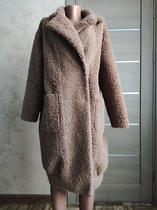 Стильна шубка тедді