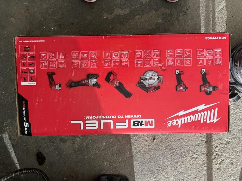 Zestaw milwaukee M18 FPP6G3