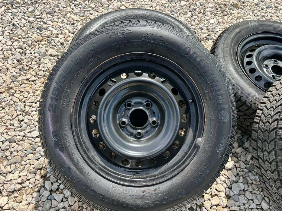 Koła stalowe 215/65r16 do Renault Kadjar + opony zimowe