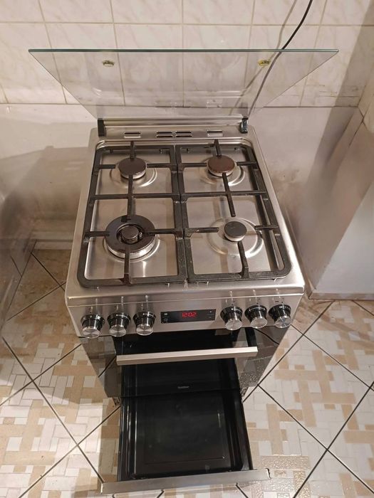 Газовая/газова плита Beko FSM52335DXDS гарантія, доставка, занос !