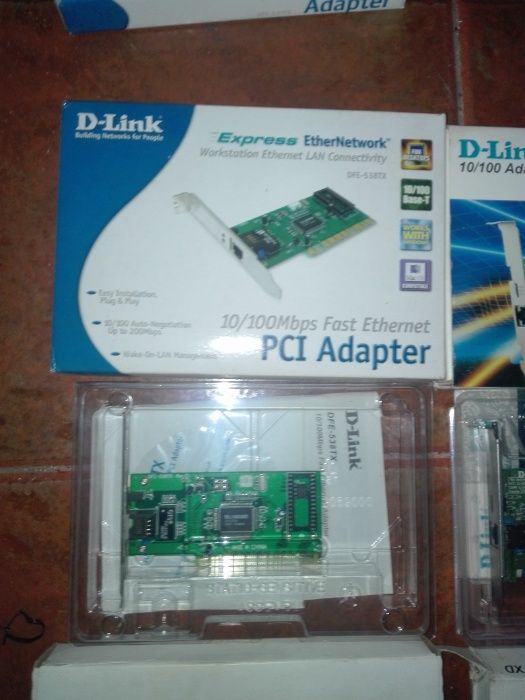 New D-Link PCI Network Cards64752311363074123