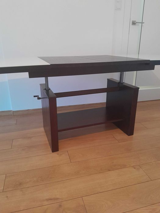 Ławo-stół. Bardzo solidna dębowa ława.