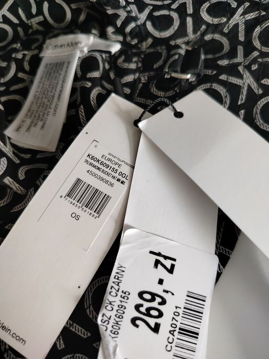 NOWY damski kapelusz Calvin Klein S/M