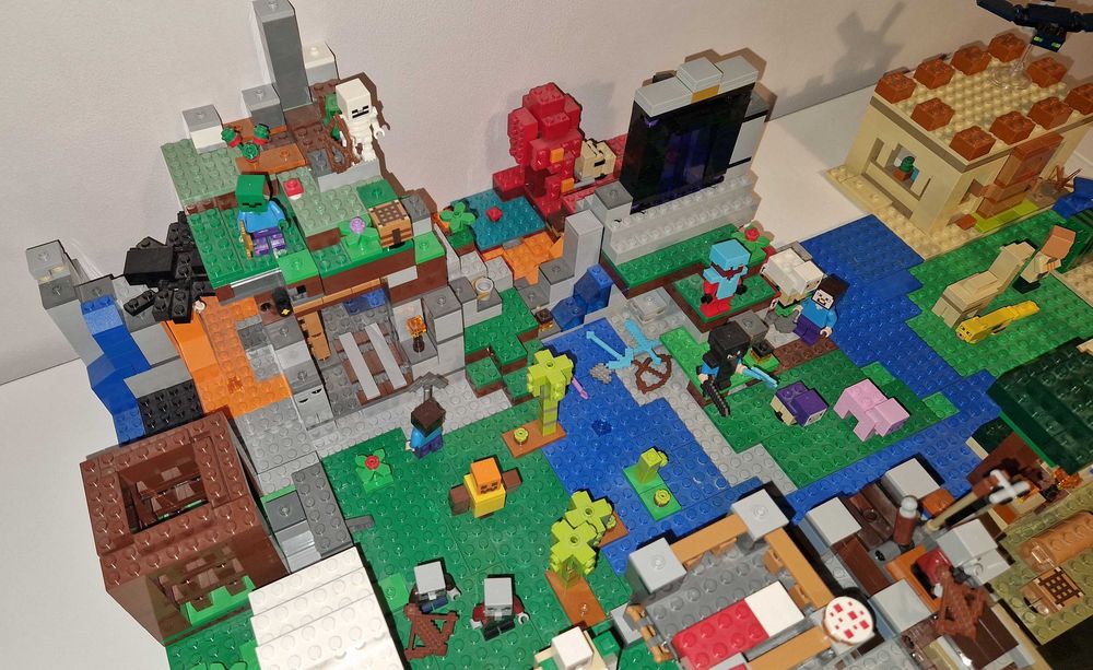 LEGO minecraft ogromny zestaw