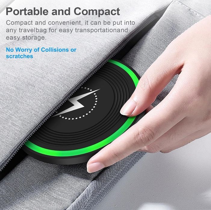 Podkładka do ładowania bezprzewodowego dla telefonu z systemem Android