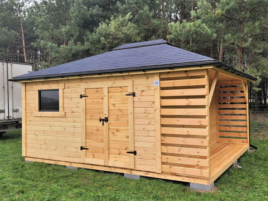 • • • • Domek narzędziowy • • • • BARTEK 6x3 m  producent DREWNOTRIK