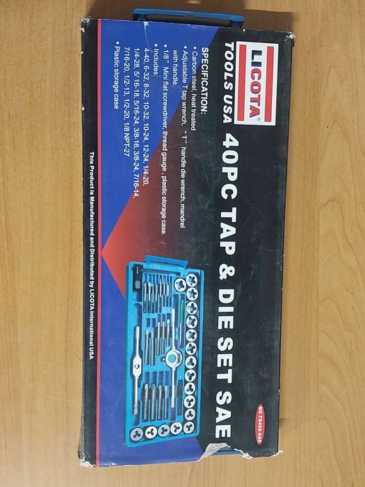 Набір мітчиків і плашок UNC