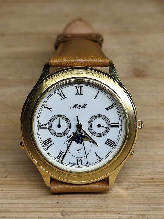 Chronograf M&M. Swiss made