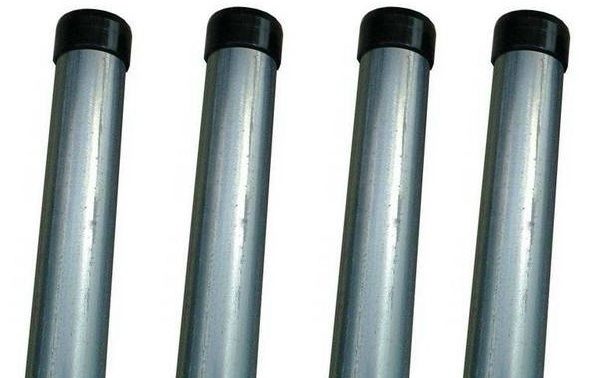 Słupek Ogrodzeniowy fi42 x 1,5 H200cm ocynk ogni HIT