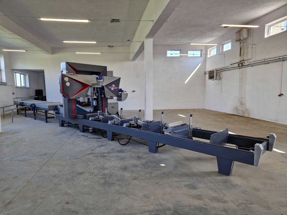 Przemysłowy trak taśmowy piła 60 mm koła 800mm TTS-800 nowy model