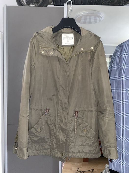 Kurtka parka lekka 34 xs s khaki Tally Weijl