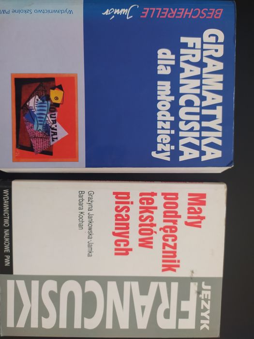 Gramatyka francuska, podręcznik tekstów pisanych