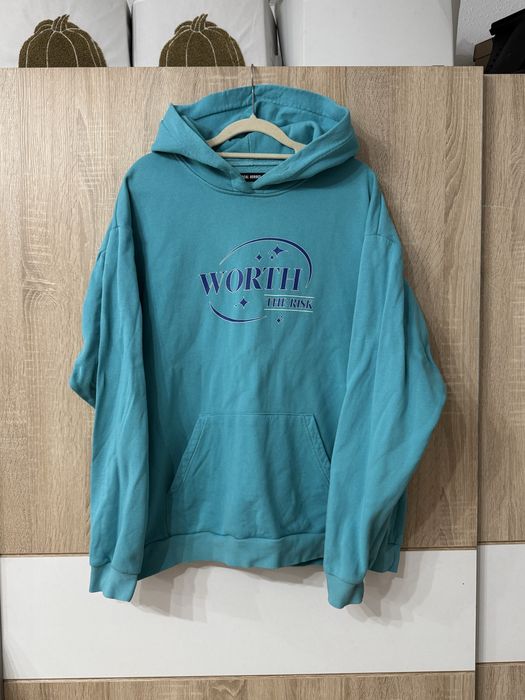 Bluza Local Heroes L worth the risk hoodie rare