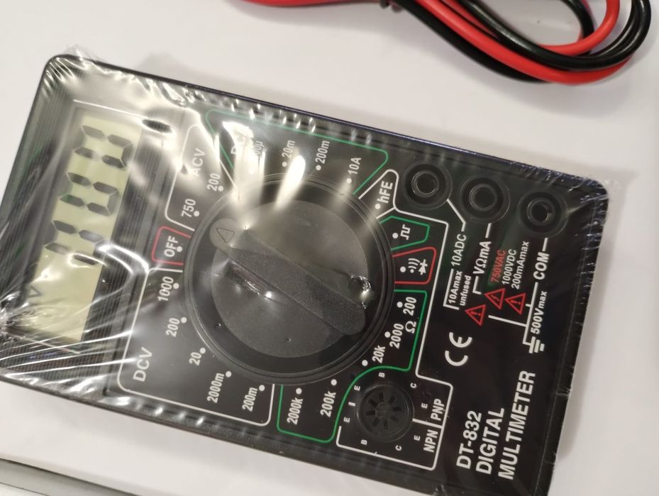 Multimetr miernik napięcia tester prądu LCD nowy