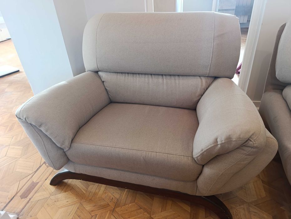 Komplet Wypoczynkowy Sofa+Fotel#Idealny*