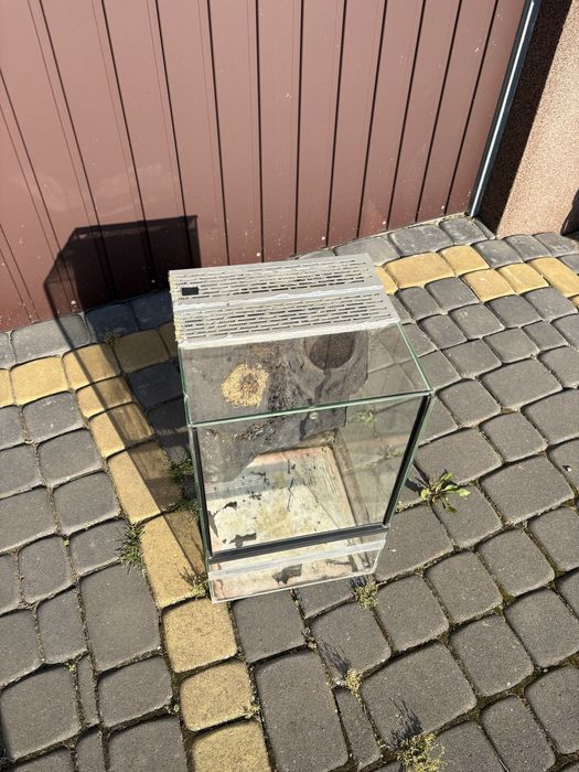 Terrarium dla gada 50x30x30 z siatką