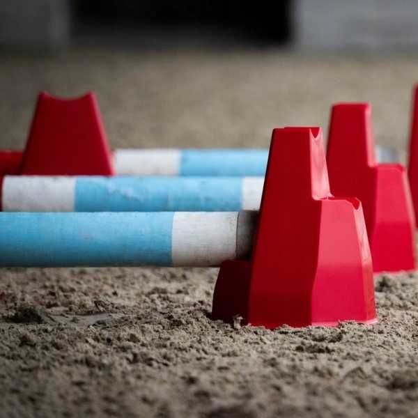 Stojak do przeszkód PYLONETTI do skoków DLA KONIA KONI CAVALETTI