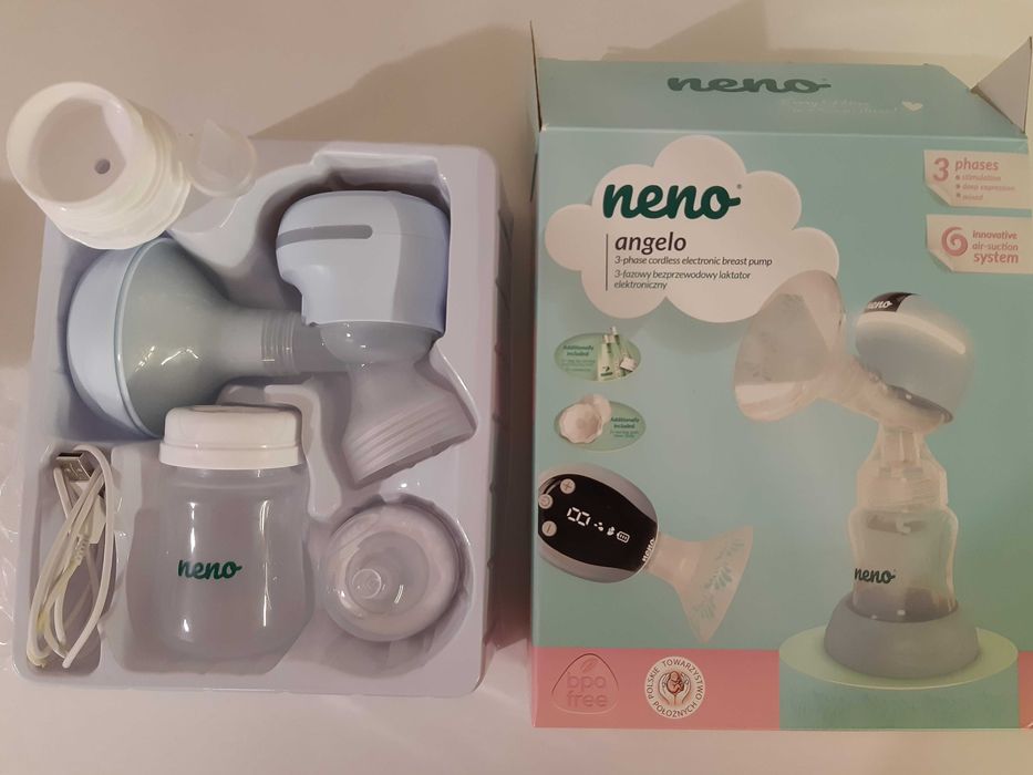 Laktator NENO ANGELO + gratis kolektor gwarancja