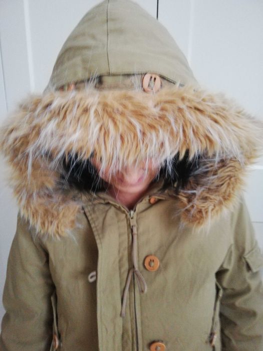 Kurtka vintage Timberland bomberka zimowa