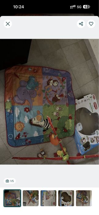 Parque infantil ginásio de bebé de marca, novo e super didático