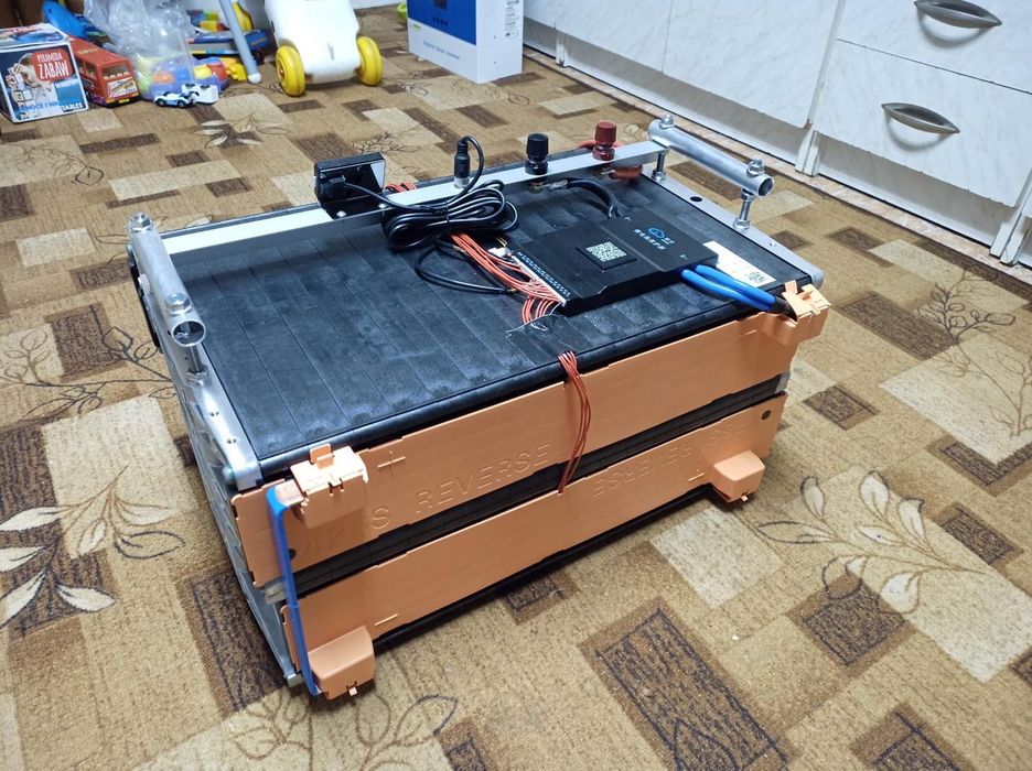 Magazyn energii falownik 8,4 kWh 6,85 48V easun hybrydowy bms banaser